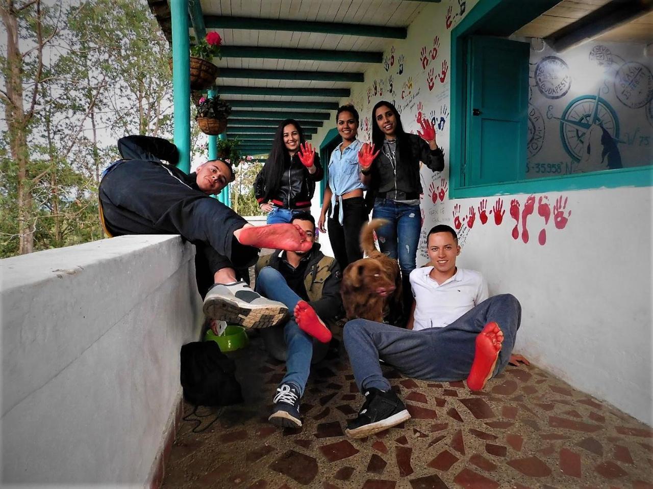 Bacoa Hostel Guatapé Esterno foto